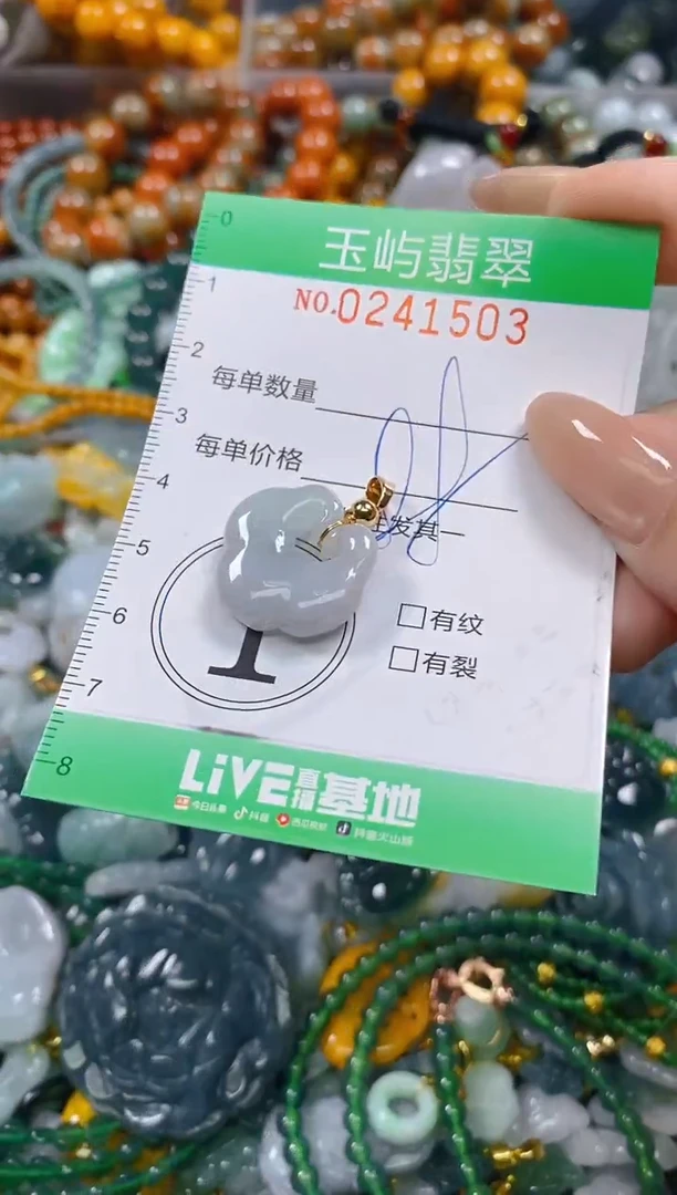 颈饰未镶嵌翡翠闪购0241503