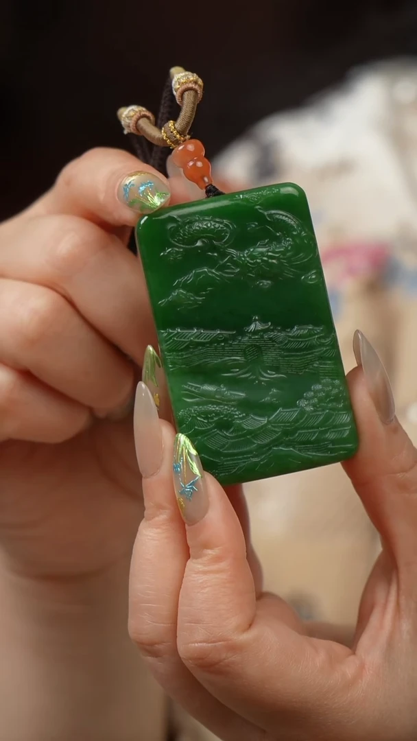 未镶嵌和田玉挂件吊坠