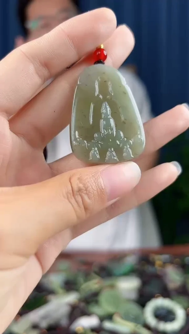 未镶嵌和田玉挂件拍一发一，多样性发货