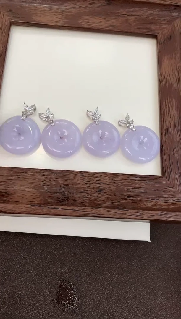 颈饰银S925镶嵌翡翠天然缅甸a货翡翠(多样性发其一)