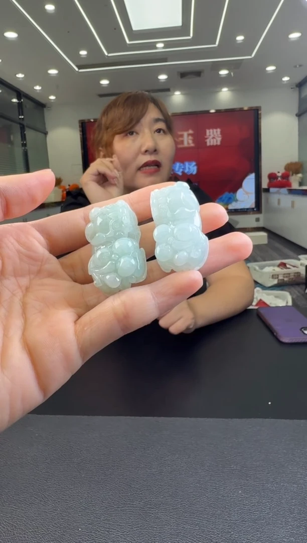 翡翠未镶嵌颈饰挂件（多样性发一）