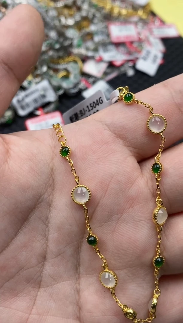 【闪购商品】翡翠戒指银S925镶嵌11111-4+