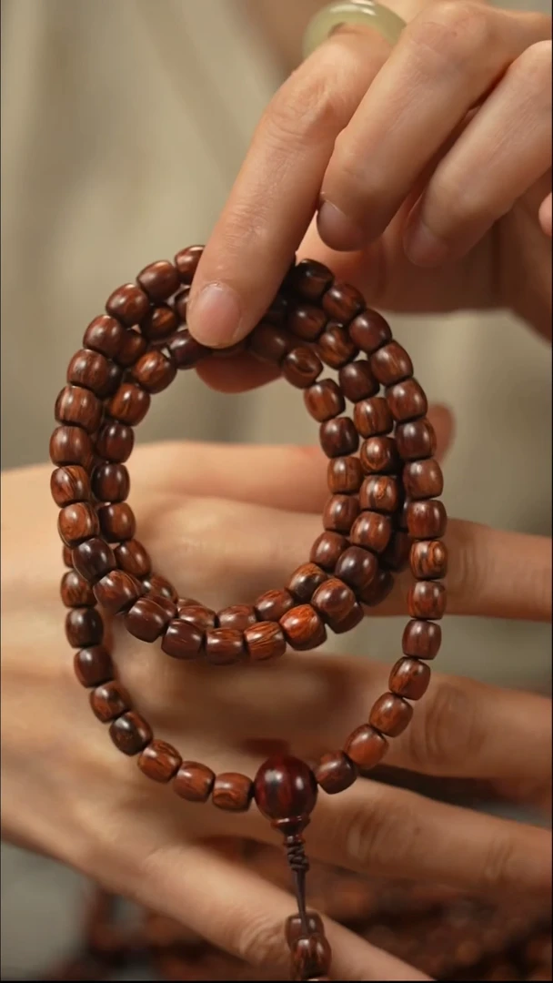 【闪购商品】降真香手串/手链红降7x7x108颗直切-1080