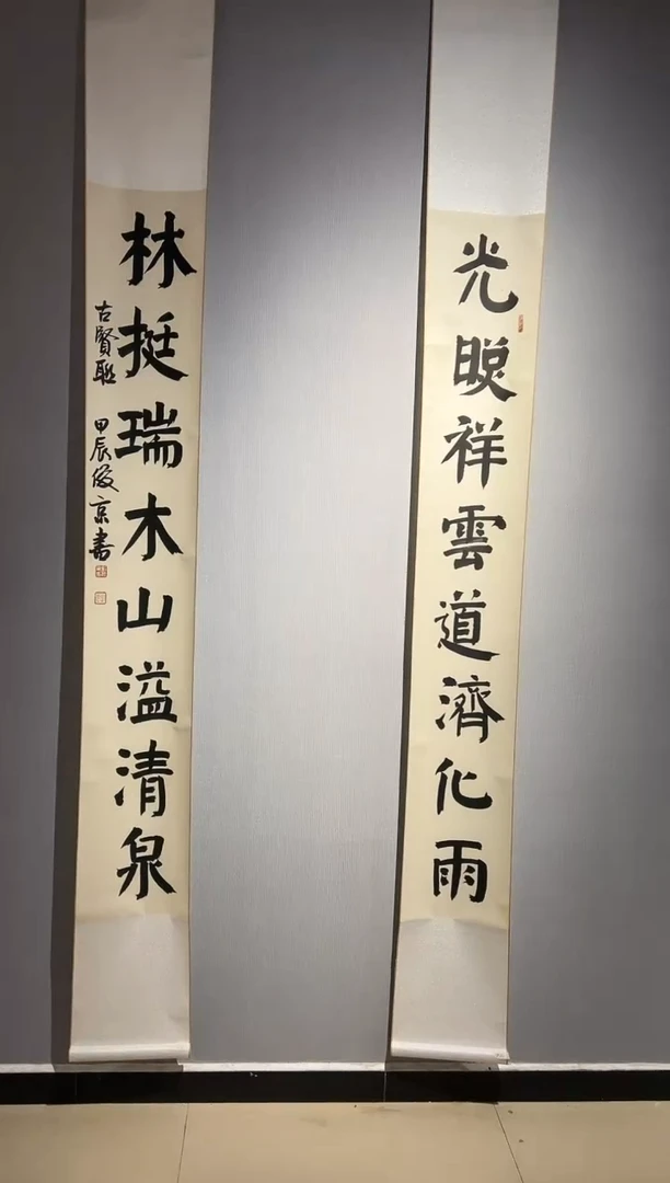 书法LJJ 精品书法作品-9对联