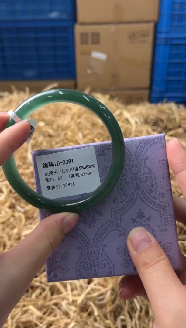 未镶嵌手镯石英质玉D-2381
