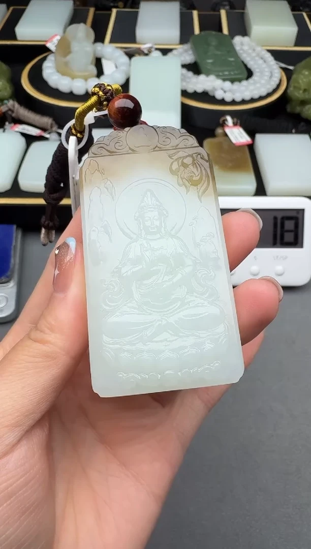 颈饰未镶嵌和田玉3