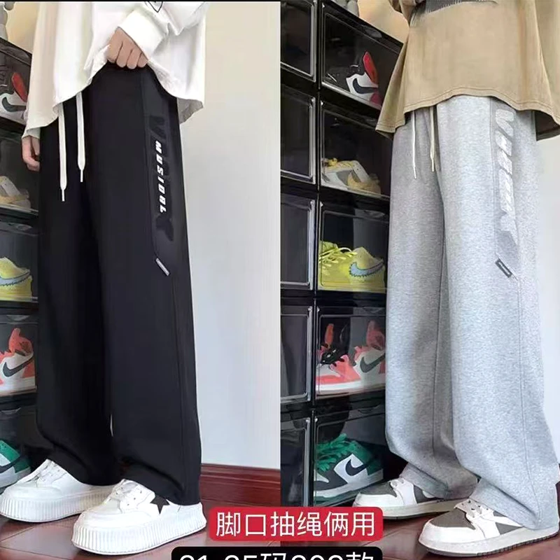 夏款侧缝字母印花卫裤 808（160-180）