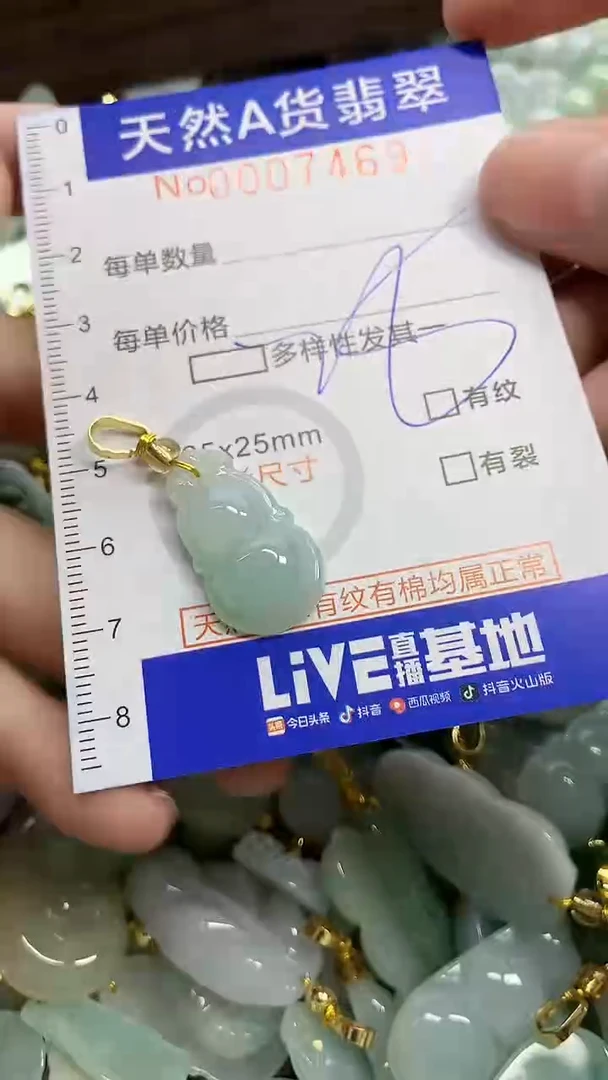 颈饰未镶嵌翡翠天然A货翡翠