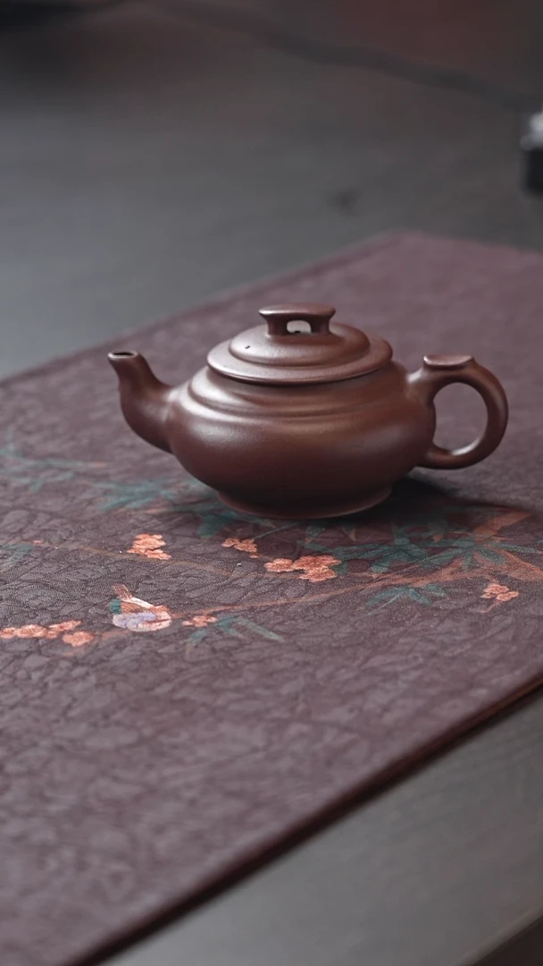茶壶紫砂紫泥上新桥