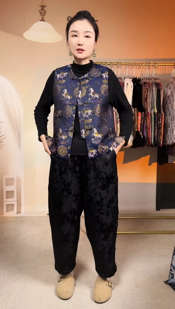 马上有福  备注胸围 100   104    108