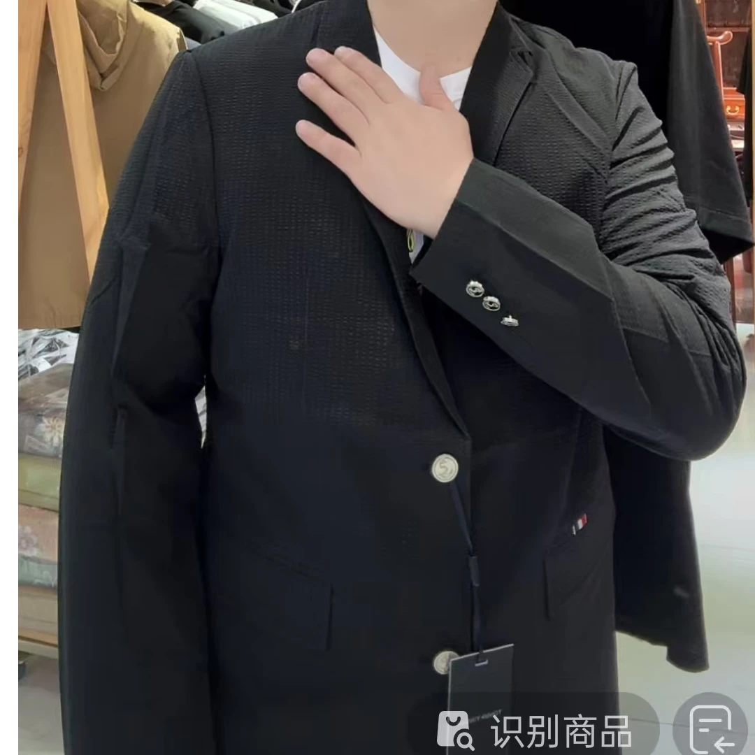 男款时尚休闲高定西服5037