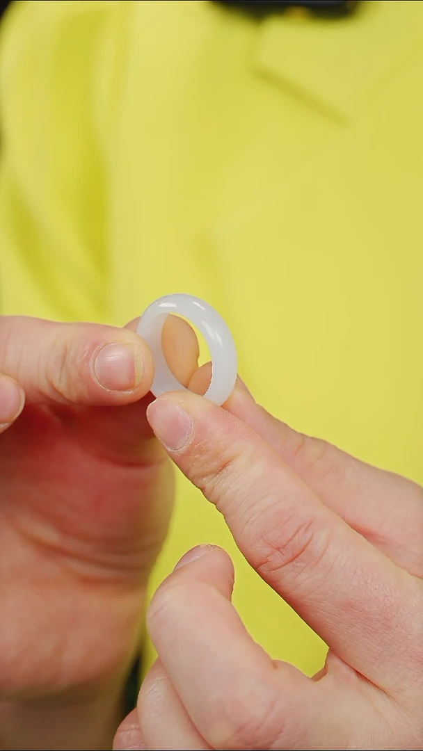 和田玉戒指未镶嵌10【】圈口20