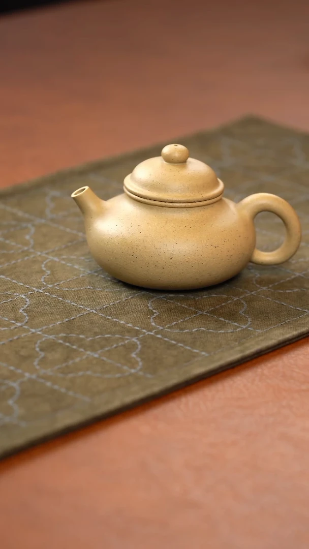 茶壶紫砂执素 致臻 容天 本绿 约150cc