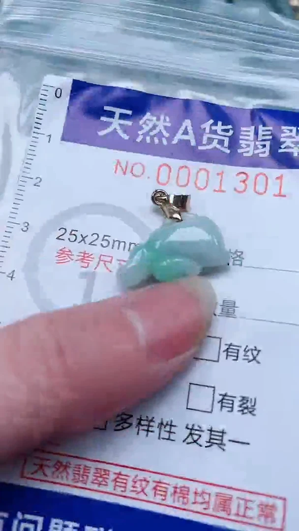 翡翠未镶嵌颈饰