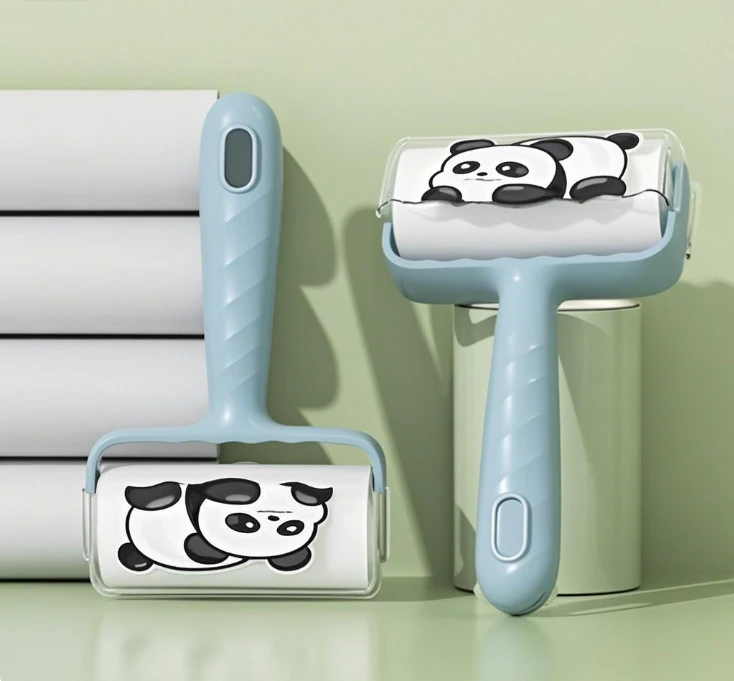 粘毛器滚筒可撕式床上衣服滚刷替换卷纸粘头发神器去黏沾毛筒滚轮