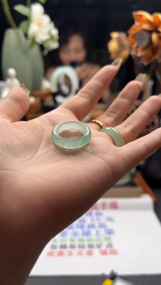 石英岩玉戒圈13到14圈口