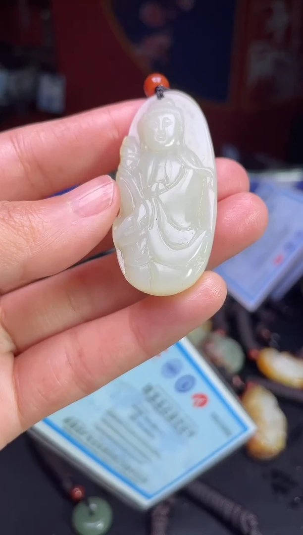 颈饰未镶嵌和田玉1