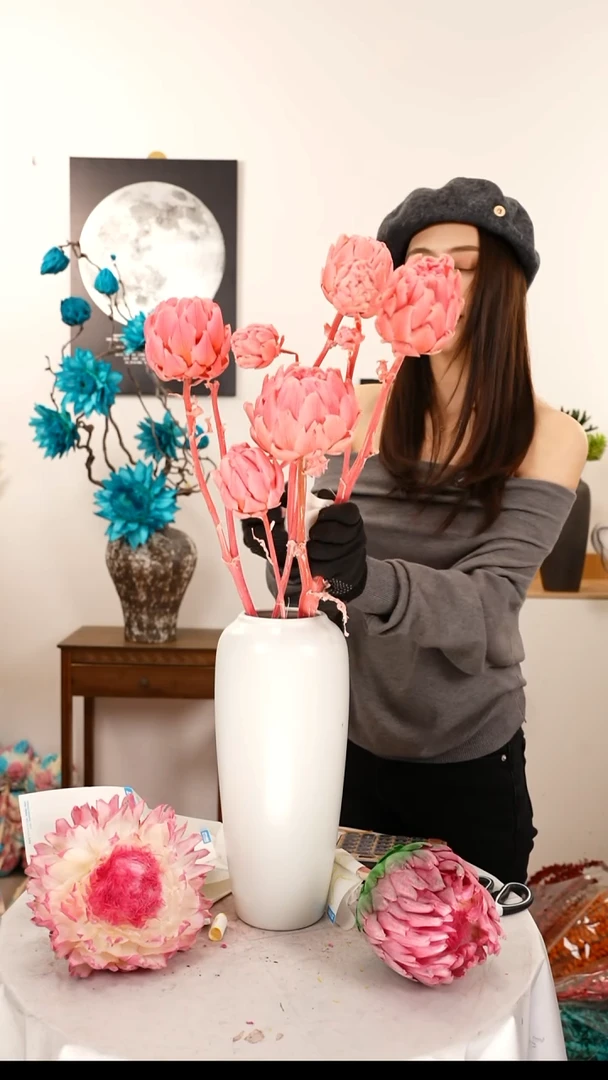 不***华洋蓟永生花   A13