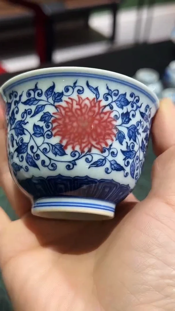 臻玉古坊原矿孔雀石釉里红