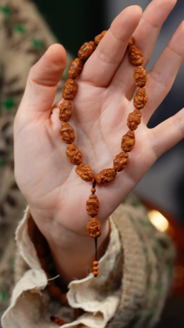 手串/手链橄榄核半*心宋水官 小籽细长十八罗汉