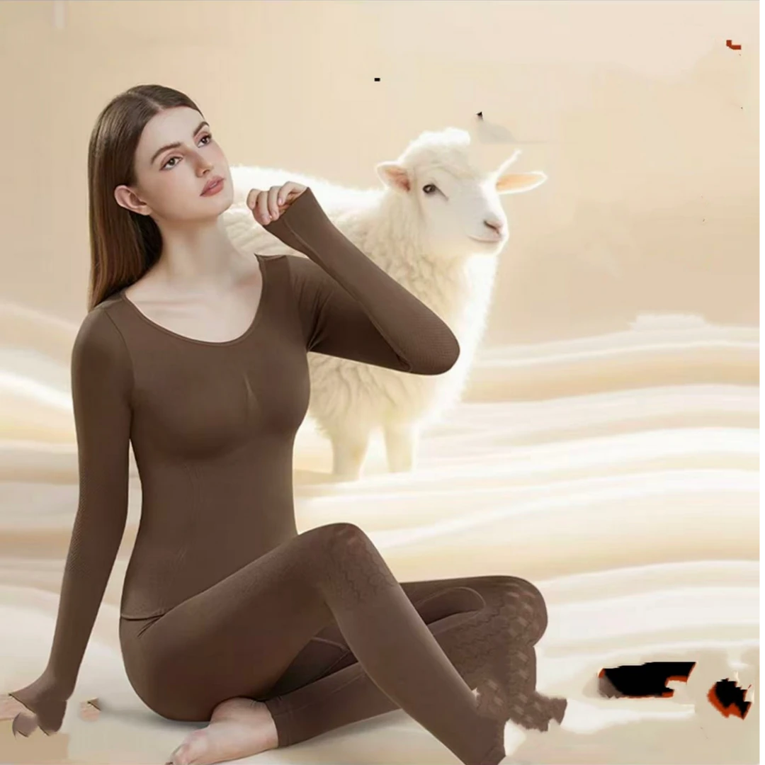 新中式女装保暖套装