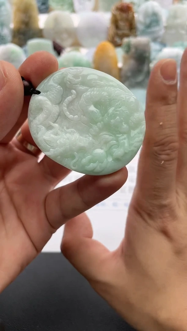 【闪购商品】翡翠颈饰未镶嵌..../1/19/ 92