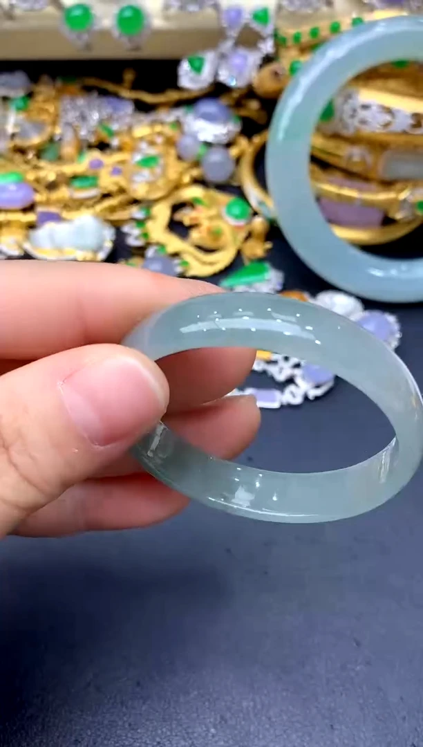 未镶嵌手镯翡翠165 -中国好珍宝