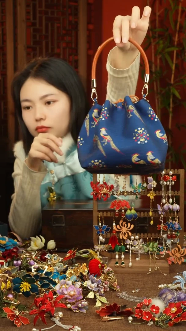 【闪购商品】刺绣纯手工非遗国风饰品