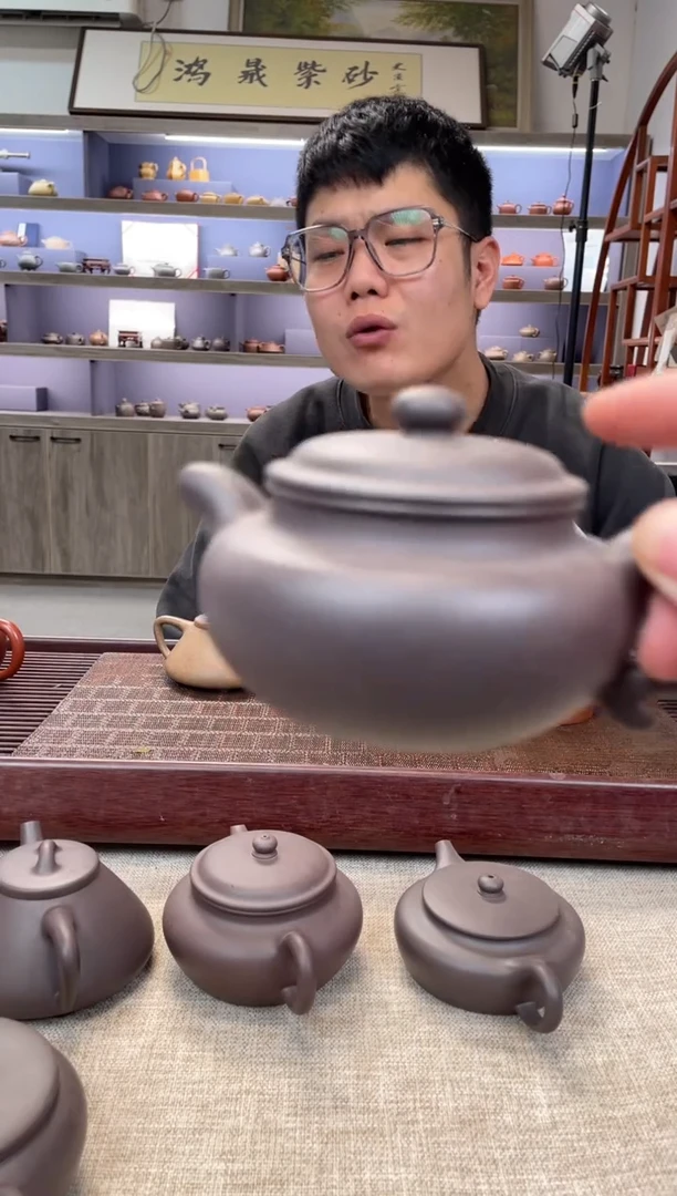 【闪购商品】紫砂茶壶天青 仿古