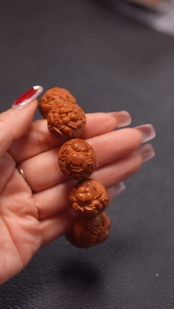 手串橄榄核2.1/单面万事大吉