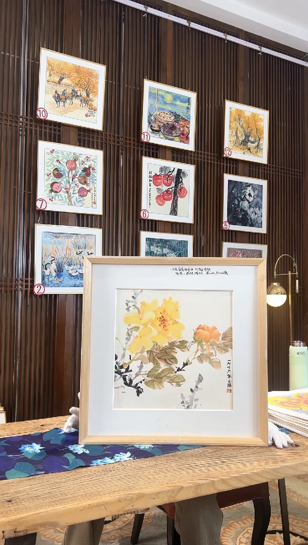 版画耿玉琨名章限量版画S