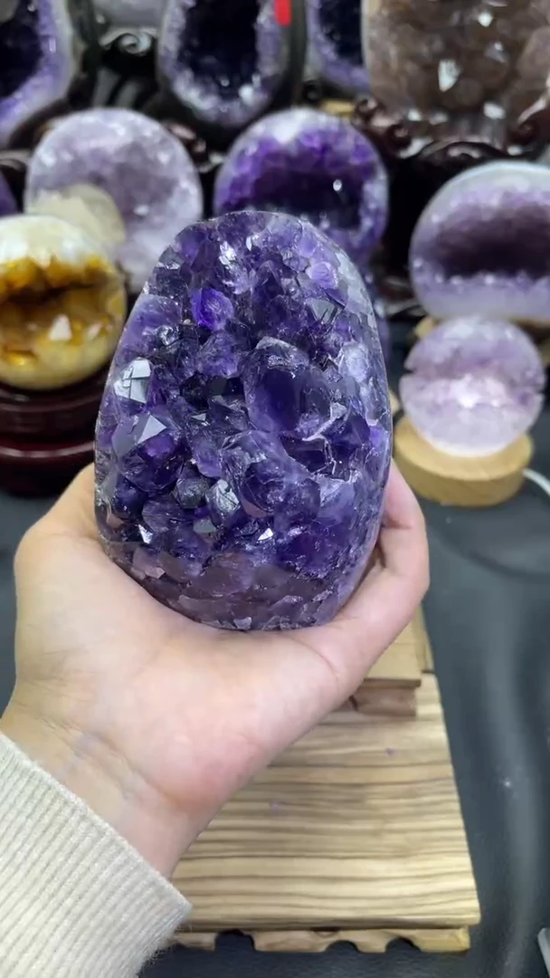 未镶嵌大型摆件（非配饰）紫晶505号摆件