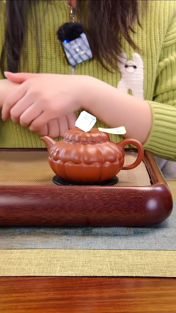 茶壶紫砂徐记福康 原矿紫砂 2