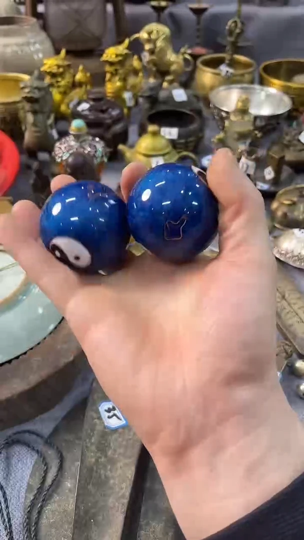 鸿兴工艺摆件烤蓝手球