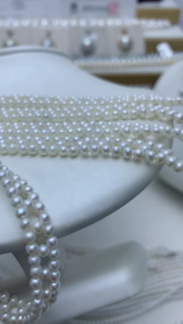 淡水珍珠未镶嵌项链e29多样性发其一