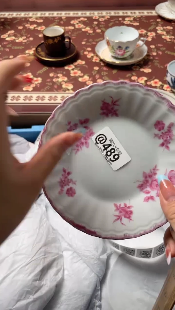 瓷片云*米瓷器瓷器@489