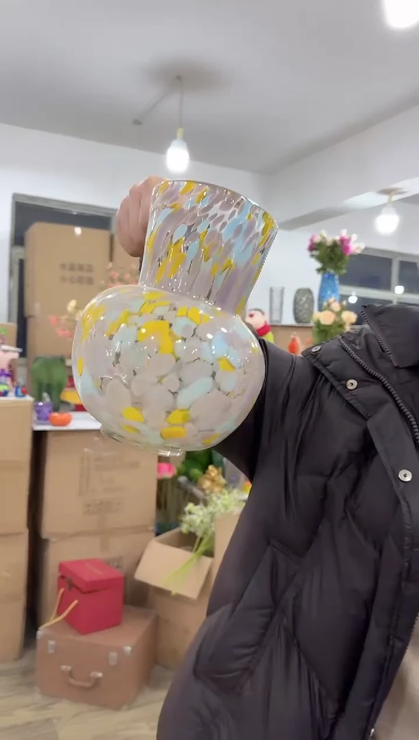 【闪购商品】无铅玻璃甄选花器-b-早42