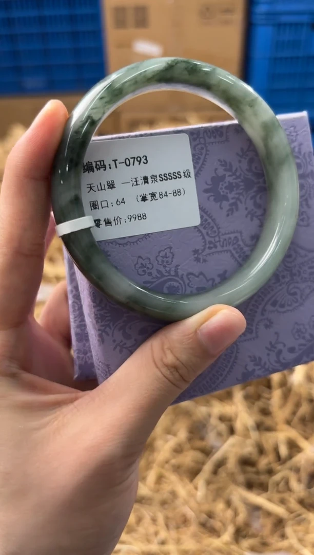 未镶嵌手镯石英质玉T-0793