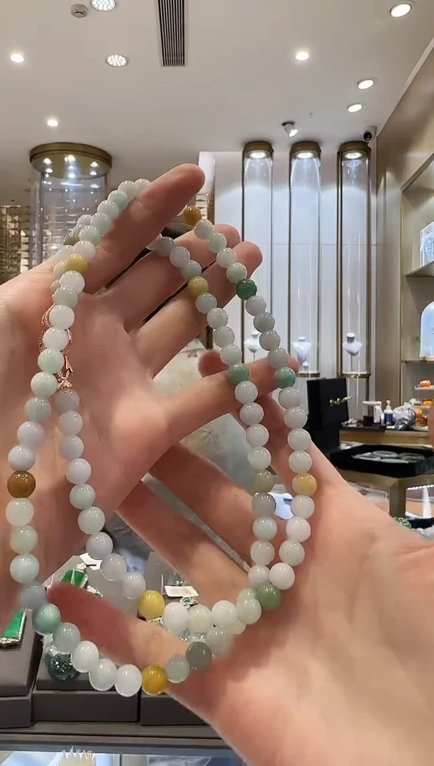 翡翠未镶嵌颈饰139