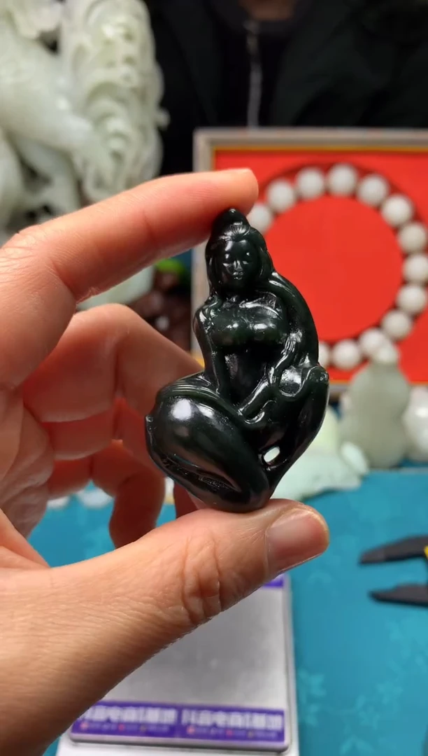 颈饰未镶嵌和田玉拍一发一