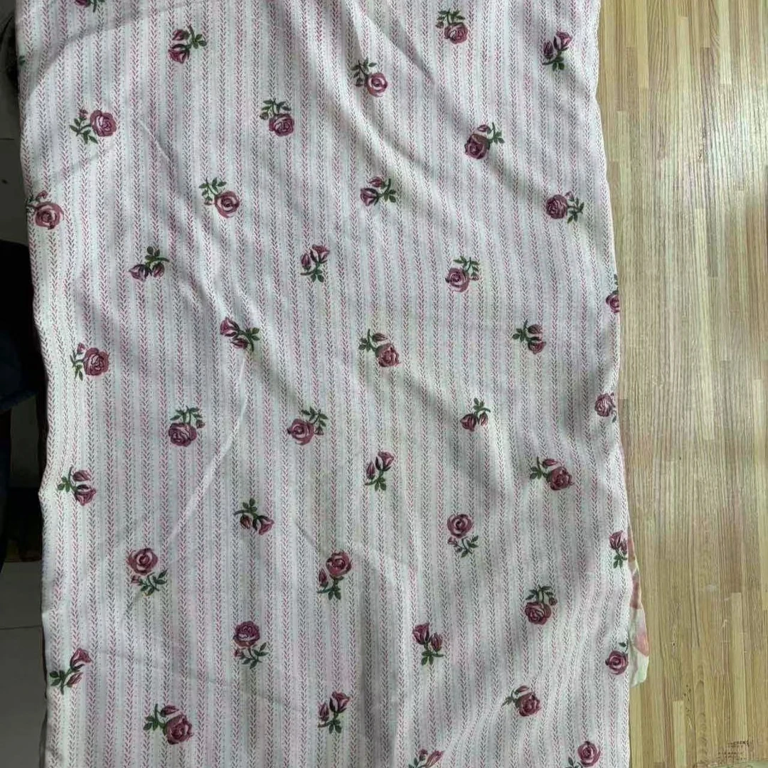棉枕套一对防静电A010印花