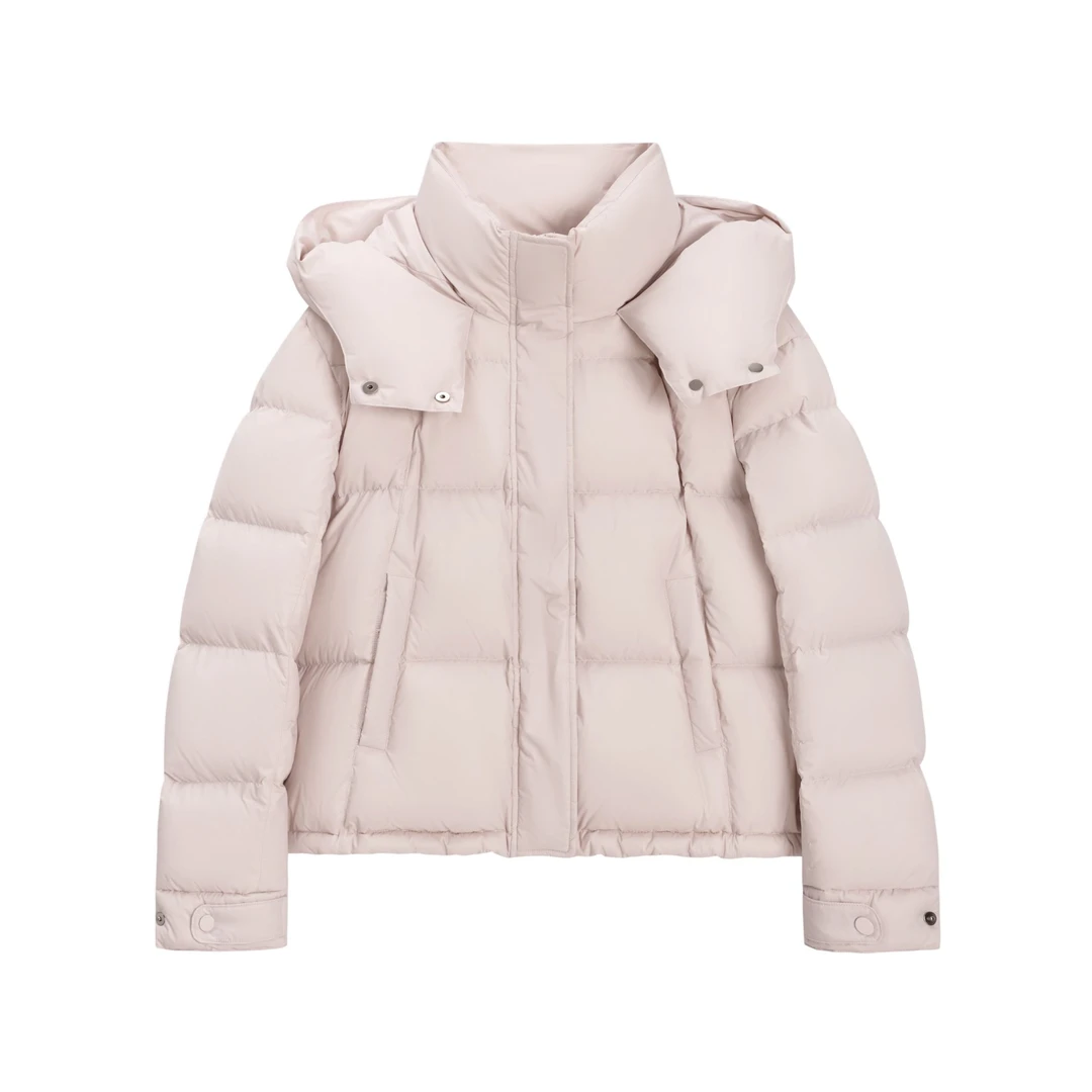 【全年保价】片断2025新款白鸭绒女装保暖羽绒服251240002Y04