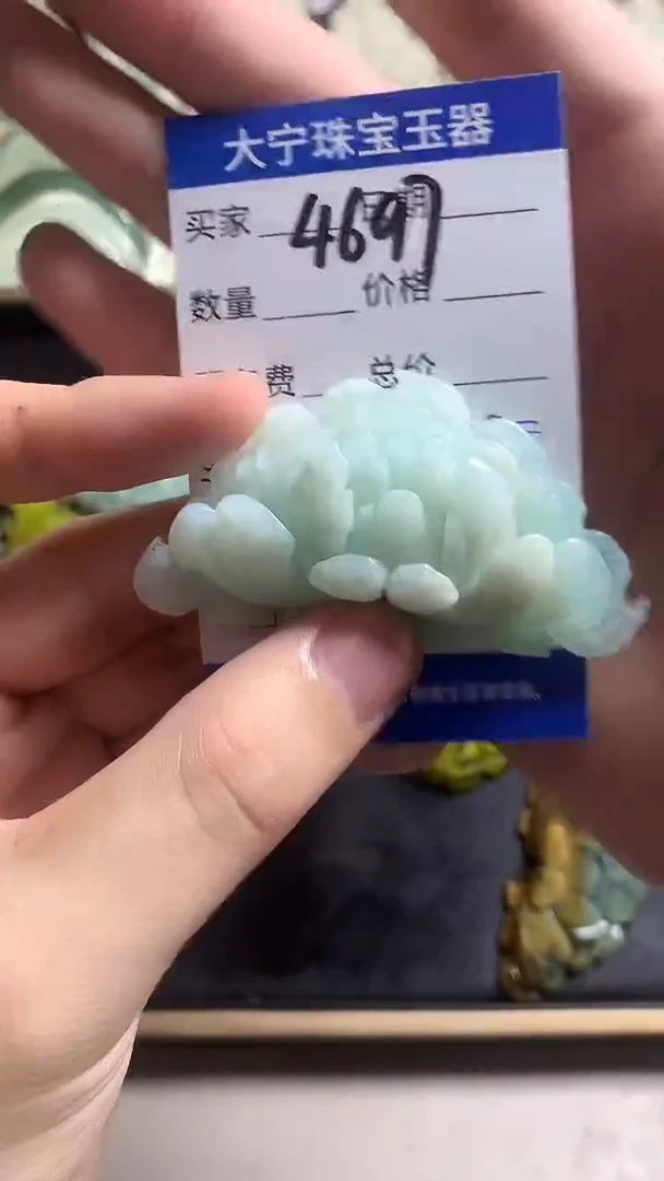未镶嵌蛇纹石玉颈饰4698