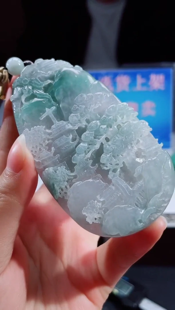 颈饰未镶嵌翡翠翡翠多样性发其一