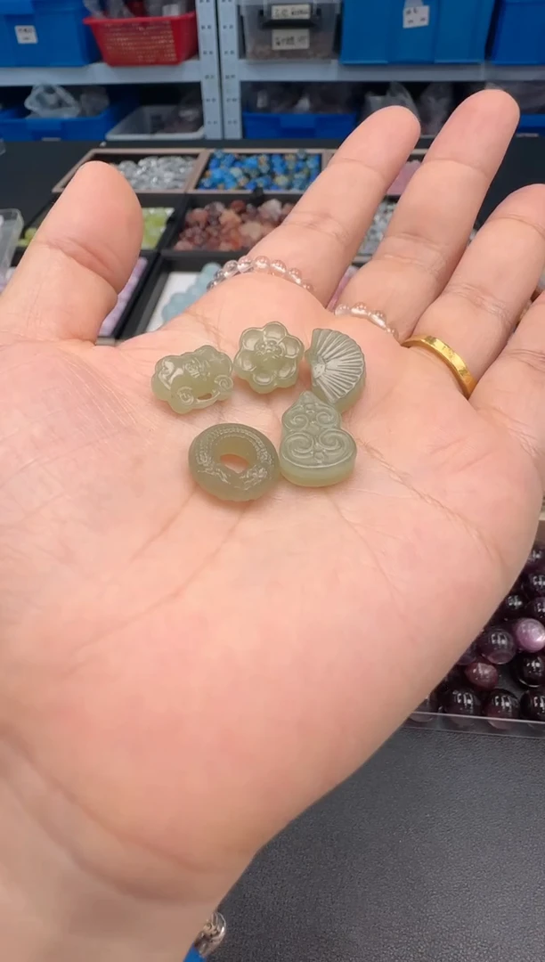 吊坠(不含链)未镶嵌水晶夏**.45a拍十单发五个