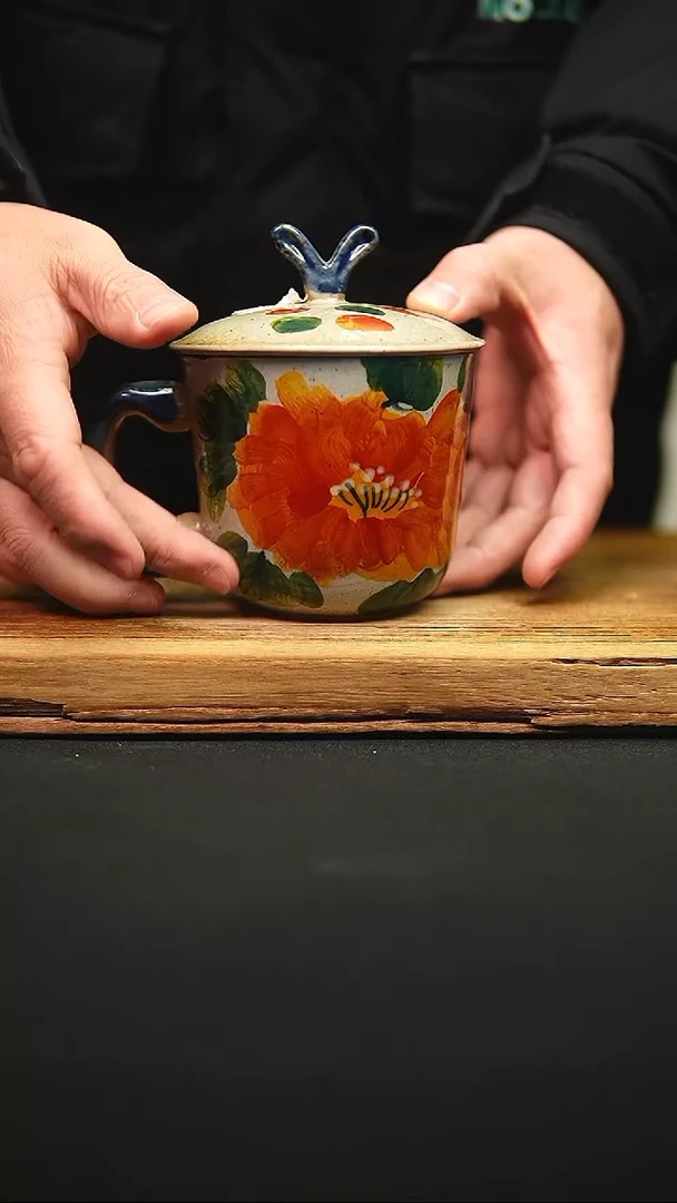 @@陶园瓷舍@@纯手工手绘@高温釉下彩