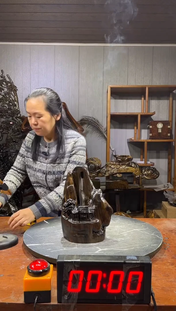 金丝楠用****7山水倒流香