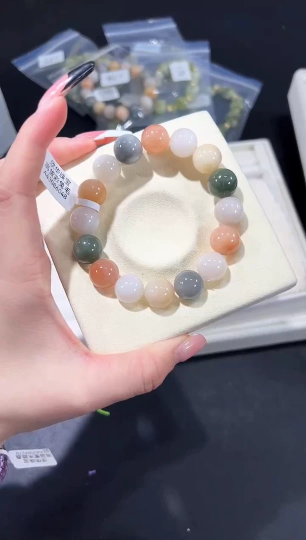 未镶嵌手串水晶79r多样性发其一【1条】默认微瑕13mm