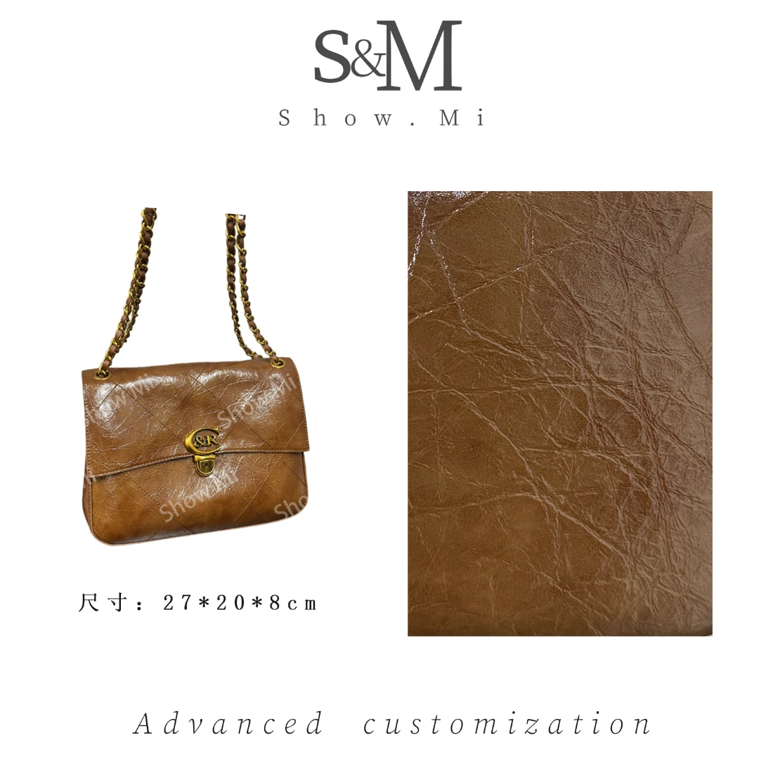 【Show Mi】QYX-9306-10-摩卡色-轻奢小众时尚百搭女士包包sm