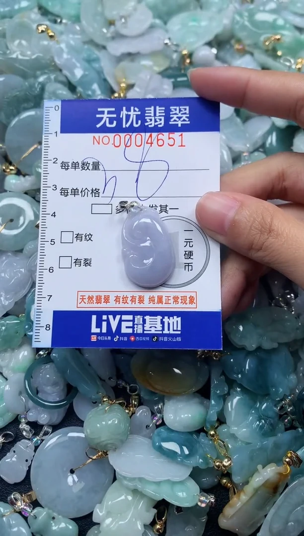 颈饰未镶嵌翡翠4651